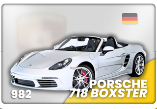Porsche 718 Boxster '16- (982)