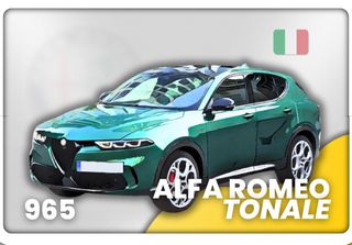 Alfa Romeo Tonale '22- (965)