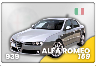 Alfa Romeo 159 '04-'11  (939)