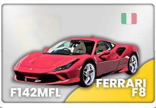 Ferrari F8 '19-'23 (F142MFL)