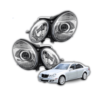 Mercedes E Class '02-'09 (W211) Headlights Pair
